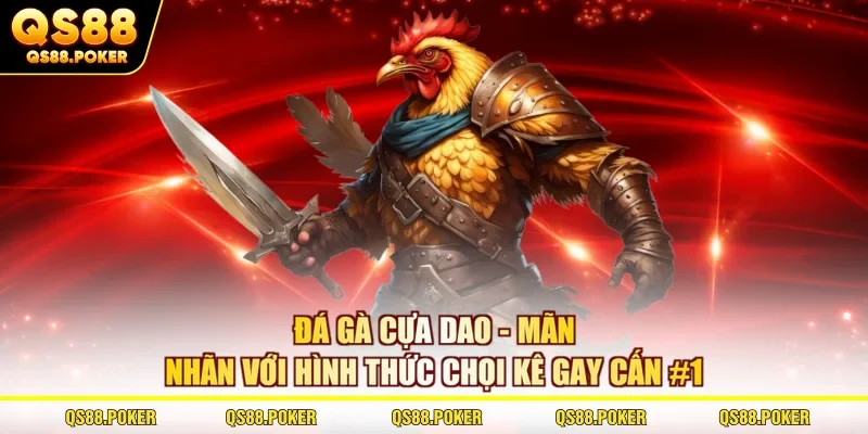 Đá Gà Cựa Dao | Mãn Nhãn Với Hình Thức Chọi Kê Gay Cấn #1